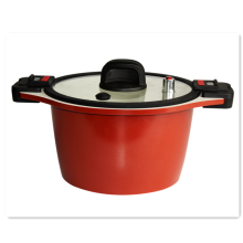 Großhandel Aluminium Nicht-Stick-Kochgeschirrsets 20 24 28 cm Nicht-Stick-Stockpot Emaille Casserole